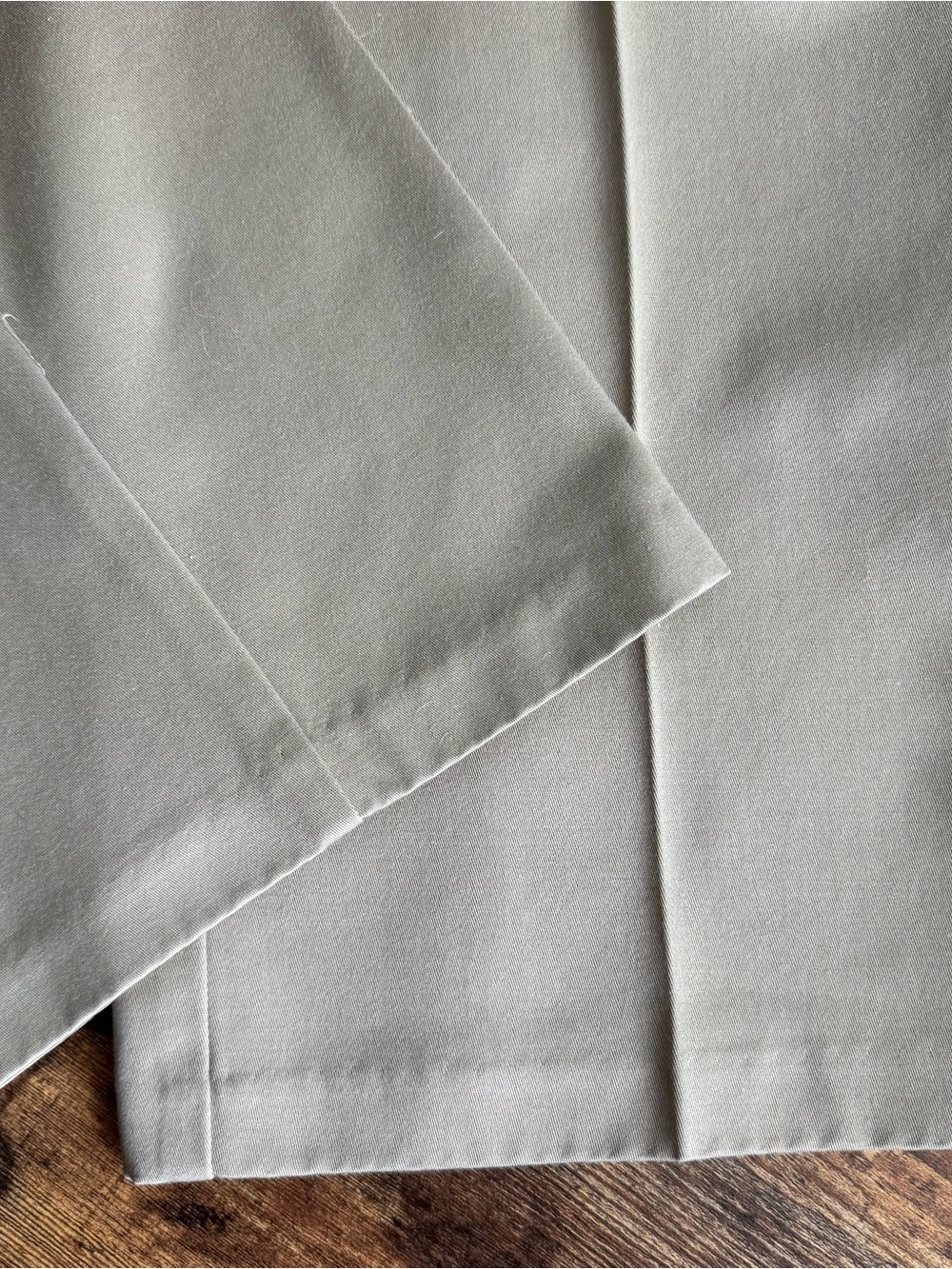 Vintage 2000s Tan High Waisted Pleated Trousers Dockers ~ 30 x 30.5 - Picture 6 of 8